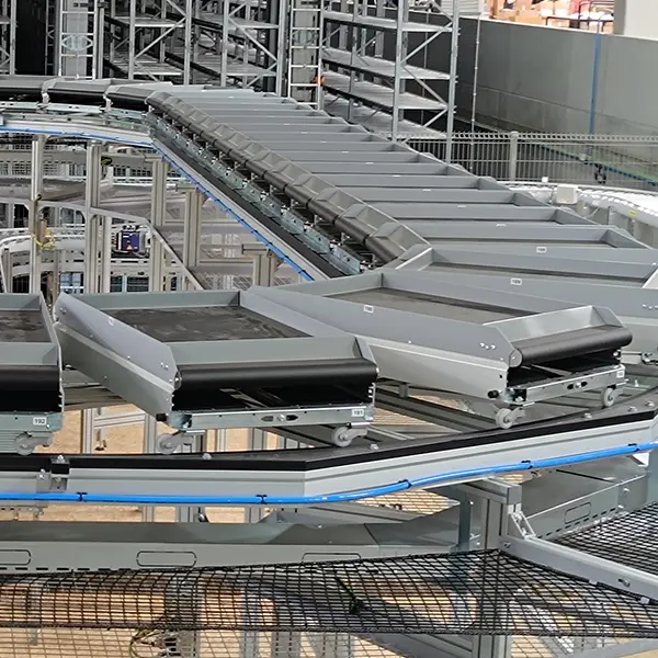 Cross Tray Sorter XL automatisiertes Sortiersystem